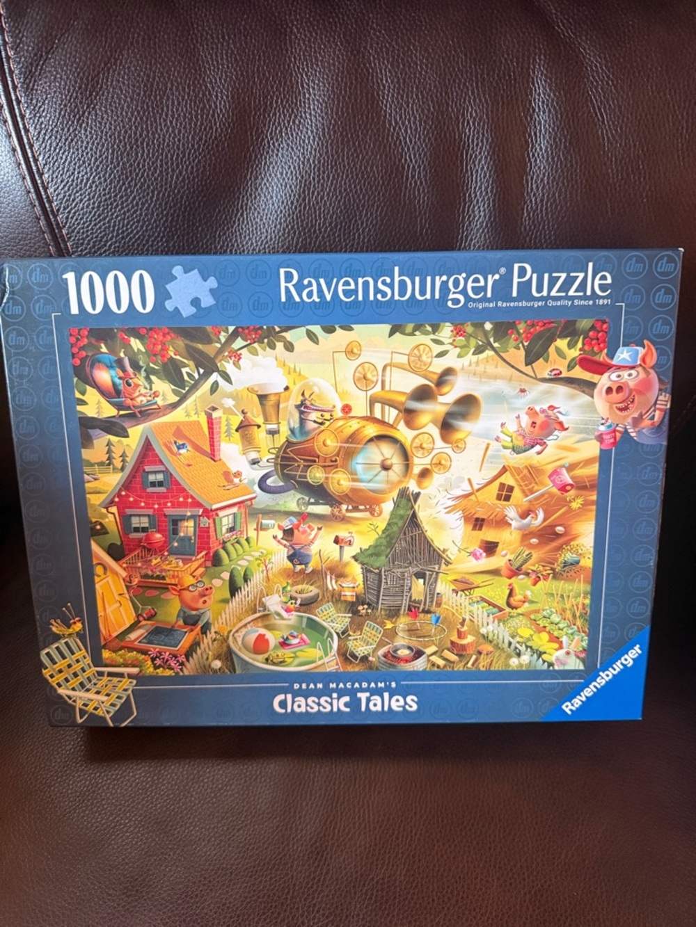 Ravensburger Classic Tales.  Dean Macadam. Jigsaw puzzle 1000 piece complete